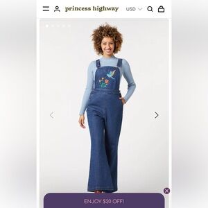 Princess highway size us 6 overall NWOT